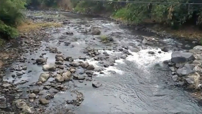 Sungai Tercemar Limbah Warga Tasikmalaya Resah Lantaran Bau Tak Sedap