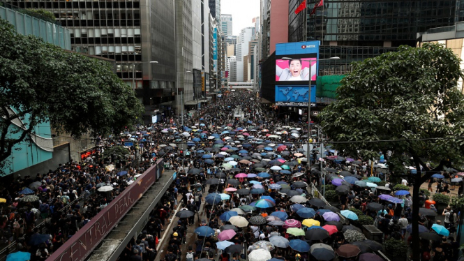 Hong Kong kembali tegang