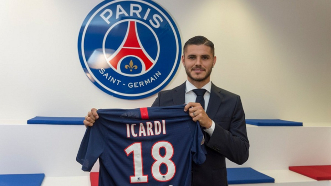 Mauro Icardi telah bergabung dengan Paris Saint-Germain