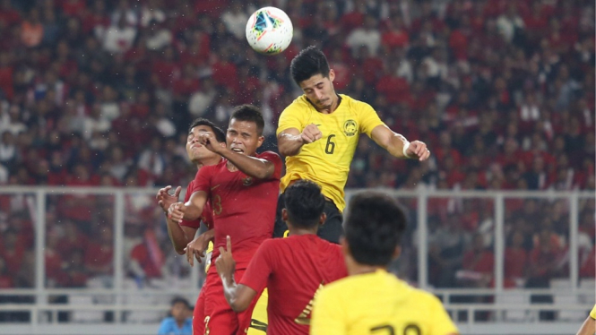 Indonesia yang menjamu Malaysia di SUGBK diluar dugaan dipermalukan Malaysia 2-3