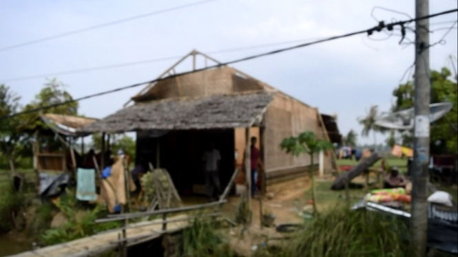 Angin Puting Beliung Terjang Puluhan Rumah di Aceh Utara, Belasan Rusak