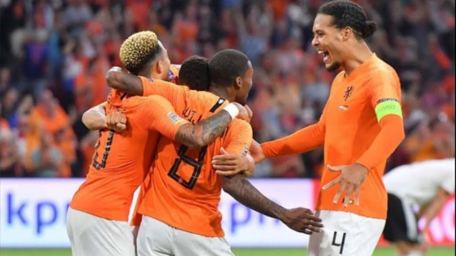 Kemenangan 4-2 atas Jerman menjadi pembuktian bek Belanda, Virgil van Dijk sebagai pemain dan bek terbaik Eropa
