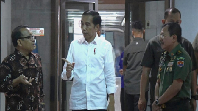 Presiden Jokowi ke RSPAD