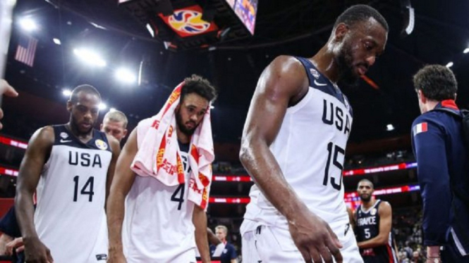 Amerika Serikat tersingkir di perempat final Piala Dunia FIBA 2019 kalah 79-89 dari Prancis