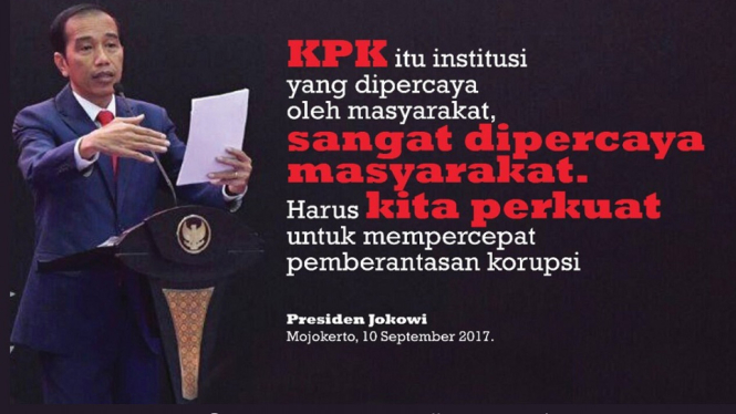 Jokowi Setuju Pelemahan KPK?