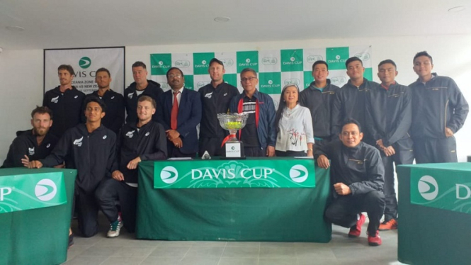 Tim Piala Davis Indonesia akan menghadapi Selandia Baru