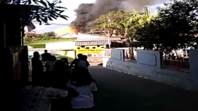 Ledakan Gudang Amunisi Mako Brimob Polda Jawa Tengah Rusak Sejumlah Rumah