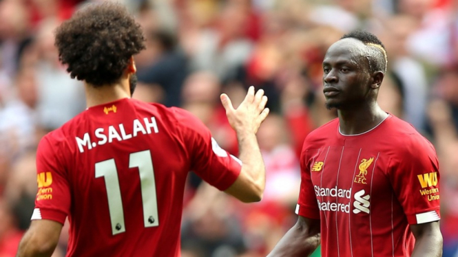 Tiga gol Liverpool ke gawang Newcastle tercipta lewat brace Sadio Mane dan Mohamed Salah