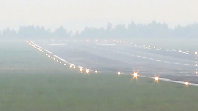 Kabut Asap Semakin Pekat di Tarakan, Penerbangan Ditunda dan Dibatalkan