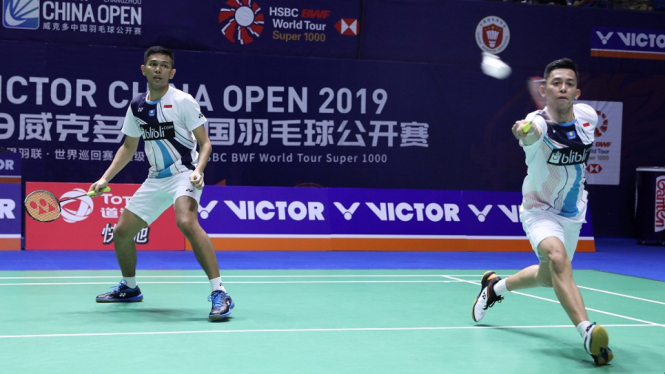 Fajar-Rian Amankan Tiket Babak Kedua China Open 2019