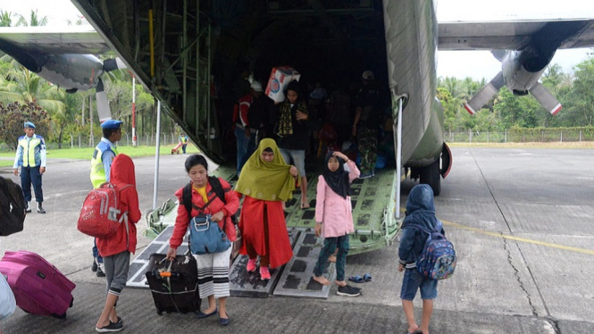 81 Pengungsi dari Wamena Ditampung di Lanud Pattimura