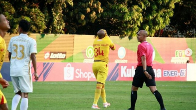 Liga 1 2019 - Pulang ke Rumah Sendiri, Bhayangkara FC Justru Dipermalukan PSS Sleman 0-2