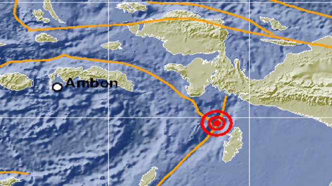 Gempa 55 SR Guncang Kepulauan Aru, Maluku, Tidak Berpotensi Tsunami