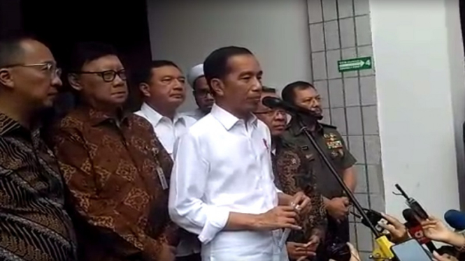 Jokowi soal Wiranto
