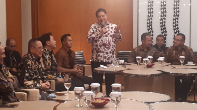 Ketua Umum DPP Partai Golkar dan Jajarannya Silaturrahmi dengan Group Viva