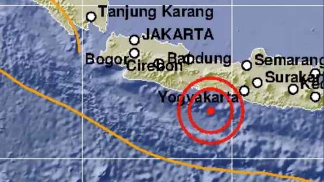 Gempa 5,0 SR Guncang Cilacap dan Sekitarnya, Getaran Terasa Hingga di Yogya
