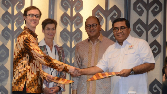 Kadin Indonesia kerjasama dengan Swedia untuk digitalisasi sektor perikanan (ANTV/Achmad Djunaidi)