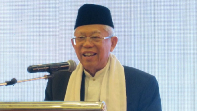 Ma'ruf Amin Tegaskan Tetap Menjabat Ketua Umum MUI