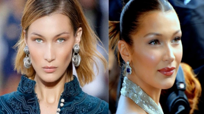 Memiliki Struktur Wajah Sempurna Bella Hadid Dianggap Wanita Tercantik Di Dunia 8945