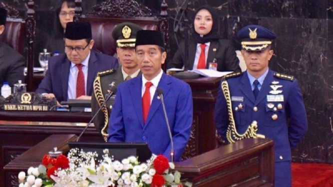 Ini Pidato Lengkap Presiden Joko Widodo Usai Dilantik