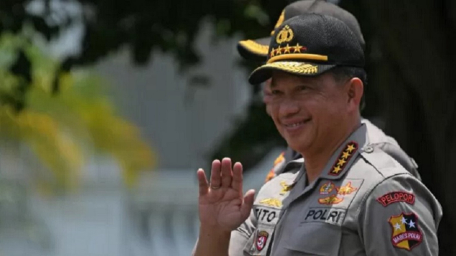 Saat Tito Karnavian menemui Presiden Jokowi di Istana, Senin (21/10/2019) (Foto: Istimewa)