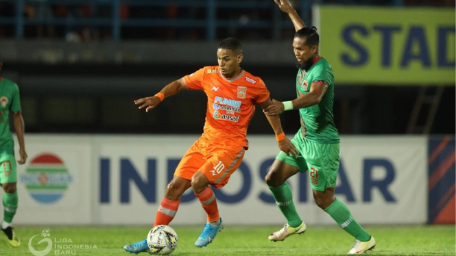Satu gol Renan da Silva (39') dalam kemenangan 2-0 Borneo FC membuat Kalteng Putra memperpanjang rekor tanpa kemenangan dalam delapan laga terakhir