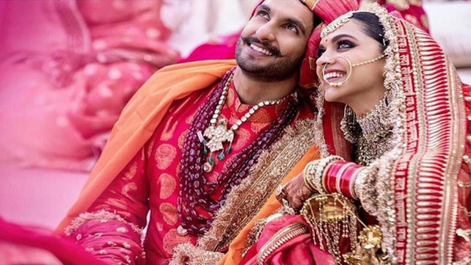 Ranveer Singh Mengikuti Jejak Sang Istri dalam Mengatur Waktu (Foto instagram @deepikapadukonefb)