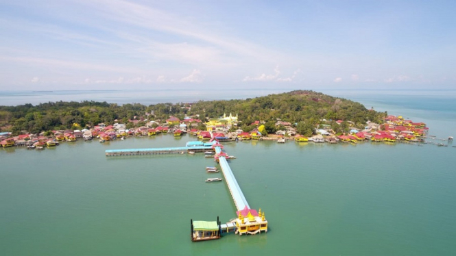 Wisata Sejarah Islam Melayu di Pulau Penyengat Tanjung Pinang, Kepri (Foto ANTVKLIKAngghi Muliya Ma'mur)