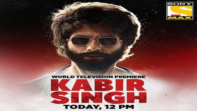 Kesuksesan Film Kabir Singh Membuat Aktor Shahid Kapoor Bangkit dari Keterpurukan (Foto Sonymax)