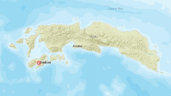 Gempa Magnitudo 3,6 Terjadi di Barat Laut Ambon