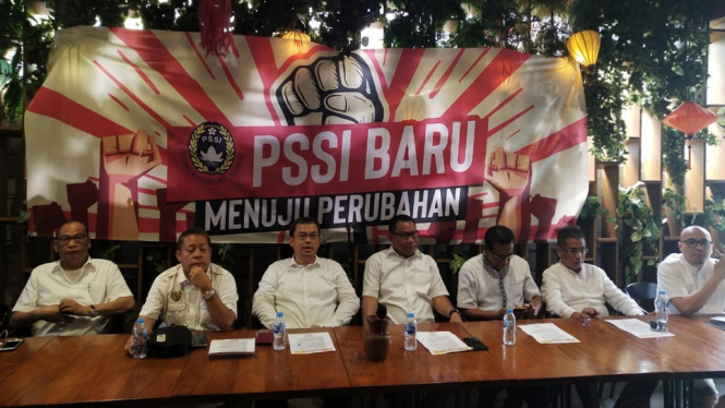Para calon Ketua Umum PSSI periode 2019-2023