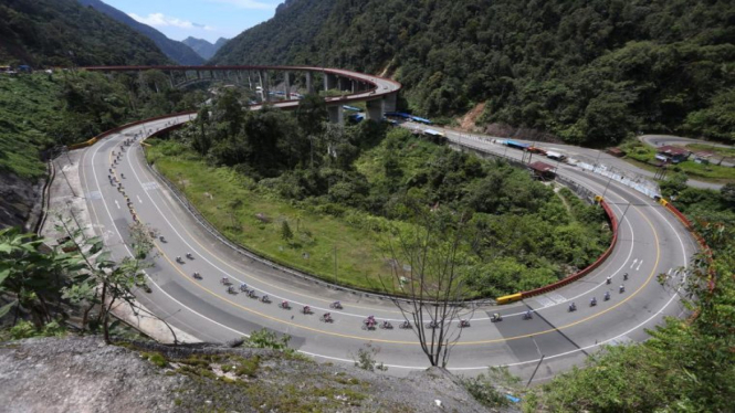 Etape ketiga Tour de Singakrak 2019