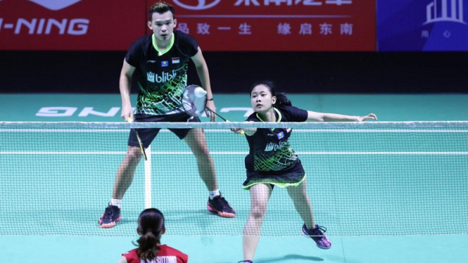 (Fuzhou China Open 2019) Rinov-Pitha atasi wakil Jepang Kaneko-Matsutomo, dalam laga babak pertama