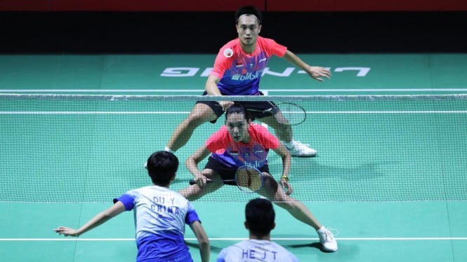 Hafiz-Gloria dihadang wakil tuan rumah, He Jiting-Du Yue, di babak pertama China Open 2019
