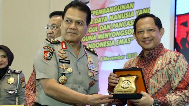 Mendagri Dorong Pembentukan SDM Unggul dan Pancasilais untuk Indonesia Aman (Foto Puspen Kemendagri)