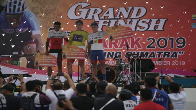 Jesse Ewart, Pembalap Australia Juarai Tour de Singkarak 2019 (foto : Tim Media TdS 2019)