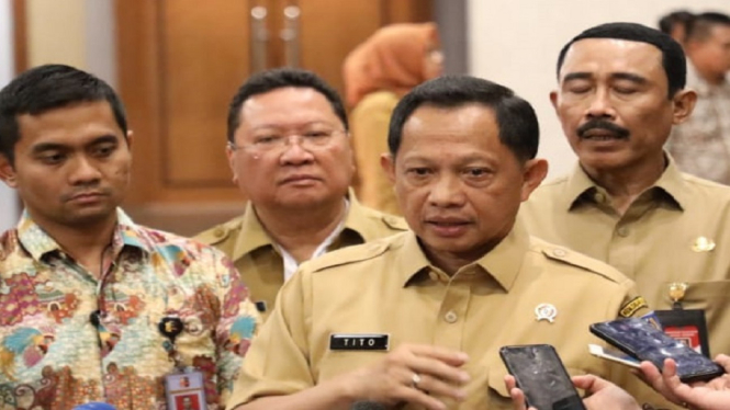 Mendagri Tito Karnavian Minta Tindaklanjuti Hasil Rakornas Indonesia Maju (Foto Puspen Kemendagri)