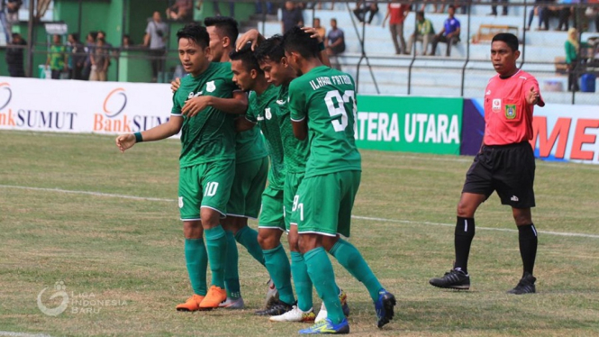 8 Besar Liga 2- Memetik tiga poin, PSMS Medan membuka harapan menuju Liga 1 musim depan