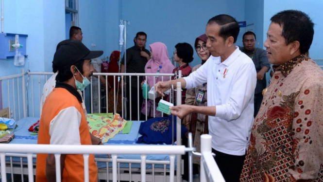 Jokowi Sidak RSUD Dr. Abdul Moeloek Lampung Mencari Tahu Pemanfaatan BPJS