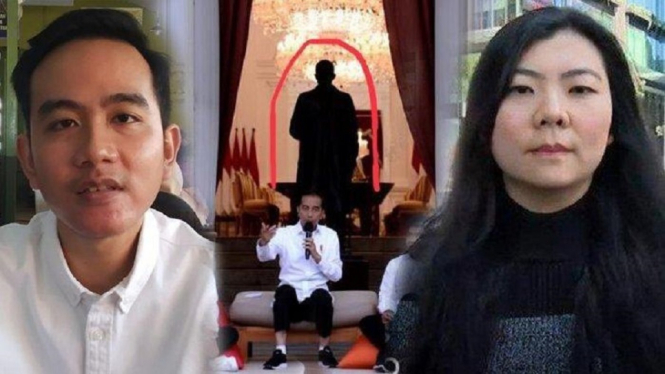 Ini, Reaksi Gibran Rakabuming Terkait Postingan Veronica Koman soal Patung Pak Dirman (Foto Kolase)