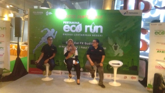 7.500 pelari akan ramaikan lomba lari tahunan Pertamina Eco Run 2019