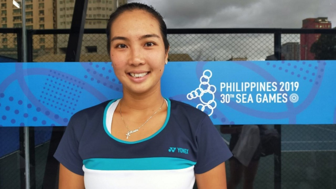 Tenis SEA Games 2019 Filipina - Aldila optimistis mampu lewati petenis tuan rumah di babak pertama