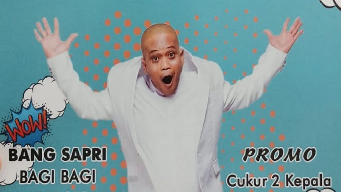 Bang Sapri Pesbukers Jadi Bos Mr KIM BarberShop di Tiga Cabang (Foto Istimewa)