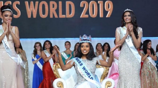 Inilah Detik-Detik Saat Toni-Ann Singh Dinobatkan Sebagai Miss World 2019 (Foto Instagram)