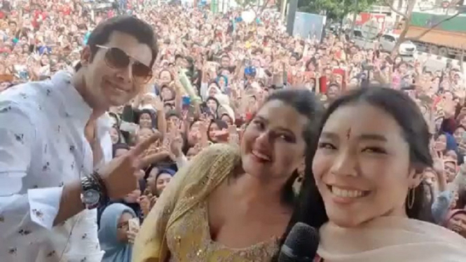 Sharad Malhotra dan Kratika Sengar Disambut Penuh Cinta, Ingin Kembali ke Indonesia (Foto Instagram
