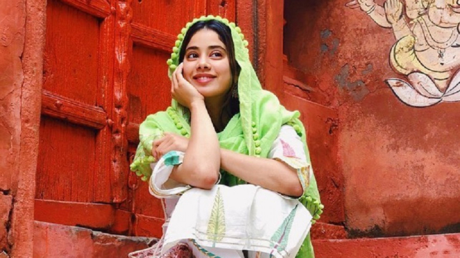 Ini Alasan Aktris Cantik Bollywood Janhvi Kapoor Ingin Berperan Seperti Kabir Singh (Foto Instagram)