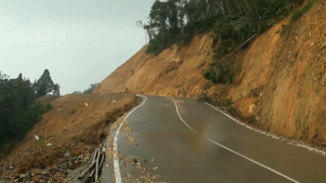 Rawan Kecelakaan, Polisi Imbau Warga Tidak ke Gunung Luhur, Citorek Saat Pergantian Tahun (Foto: ANTV/Siti Ma'rufah)