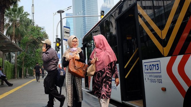 Pengalihan Rute Bus Transjakarta Selama Perayaan Malam Tahun Baru