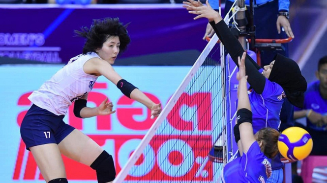 Timnas Voli Putri Indonesia menelan kekalahan 0-3 dari Korsel di laga pertama kualifikasi Olimpiade Tokyo 2020