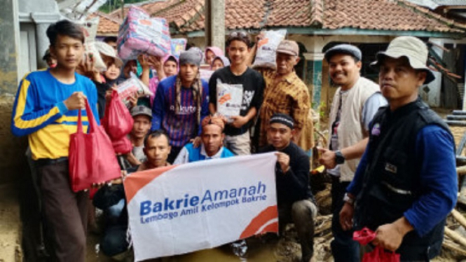 Bakrie Tanggap Terus Gulirkan Bantuan ke Masyarakat Terdampak Banjir (Foto Istimewa)